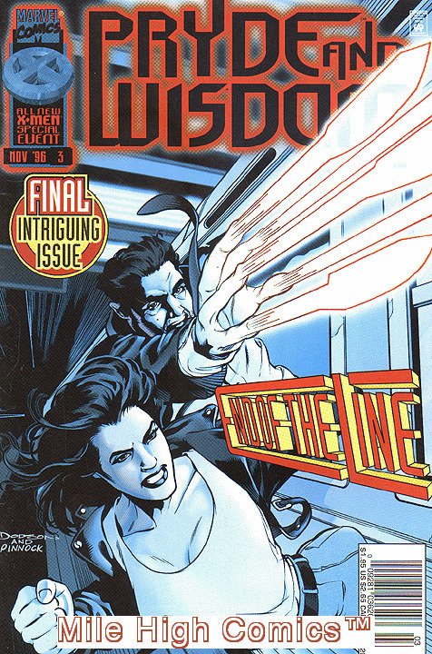 X-MEN: PRYDE & WISDOM (1996 Series) #3 NEWSSTAND Near Mint Comics Book