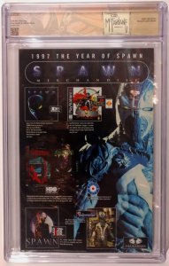 Spawn #62 NEWSSTAND, Signed by Todd McFarlane