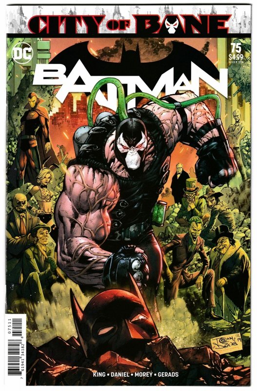 Batman #75 Main Cvr | City Of Bane (DC, 2019) NM