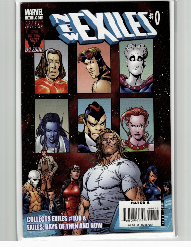 New Exiles #0 (2008) Sabretooth