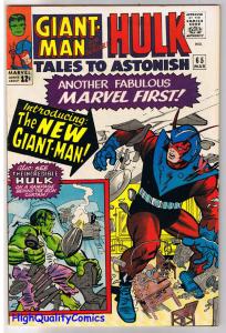 TALES to ASTONISH #65, VF/NM, Hulk, Steve Ditko, 1959, (b), Don Heck