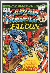 Captain America #196 (1976) Captain America and the Falcon