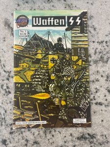 Waffen SS # 1 NM New England Comics Comic Book 1st Print World War 2 7 J821