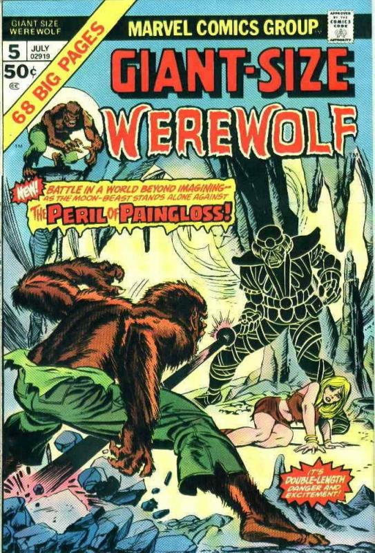 Giant-Size Werewolf By Night #5 FN; Marvel | save on shipping - details inside