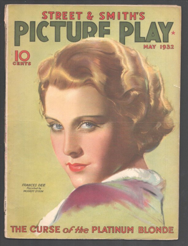 Picture Play 5/1932-Frances Dee-Modest Stein-Helen Hayes-Claudette Colbert-Sh...