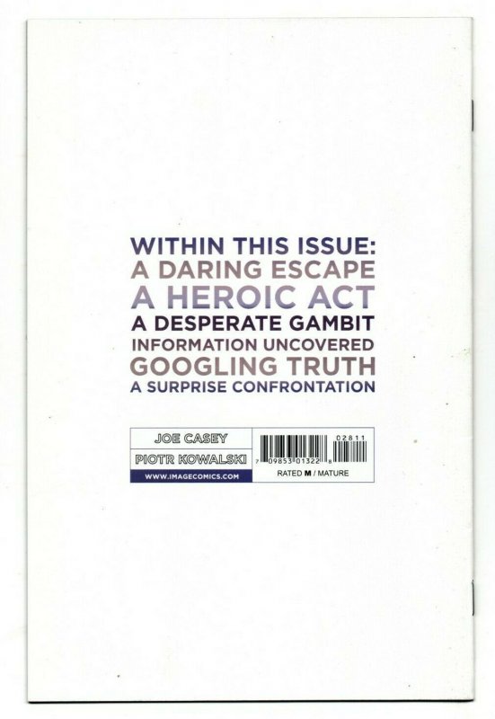 SEX #28 (2016) PIOTR KOWALSKI | IMAGE COMICS | TRADE DRESS