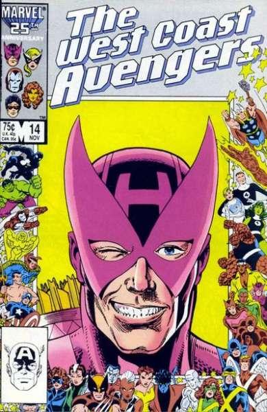 West Coast Avengers (1985 series) #14, VF (Stock photo)