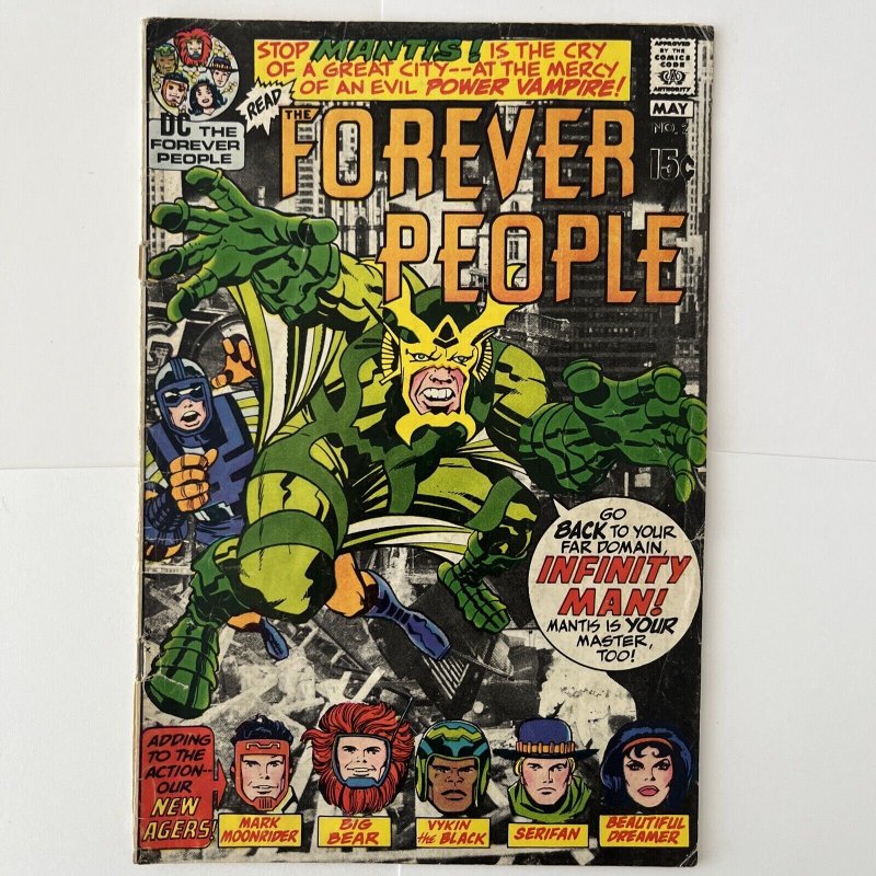 Forever People #2 & #5 (lot Of 2). DC Comics Books. Classic Kirby.