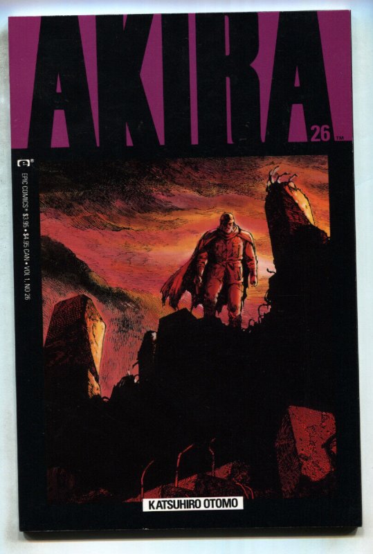 Akira #26 1990- Katsuhiro Otomo- Epic / Marvel Manga Japanese comic NM-