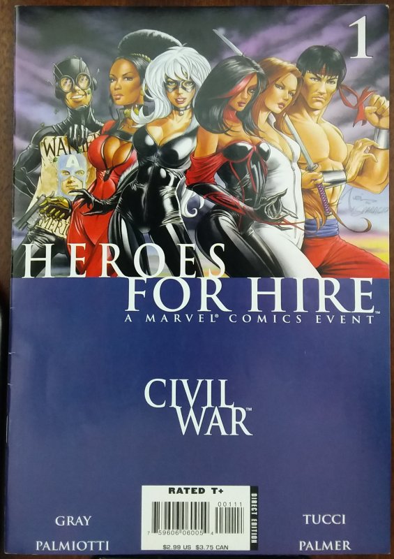 Heroes for Hire #1-3 (2006)
