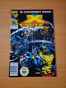 X-Factor #85 Newsstand Variant ~ NEAR MINT NM ~ 1992 Marvel Comics