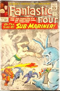 FANTASTIC FOUR #33 Marvel Comics 1st Attuma Wakanda Forever Sub-Mariner 1965 MCU 