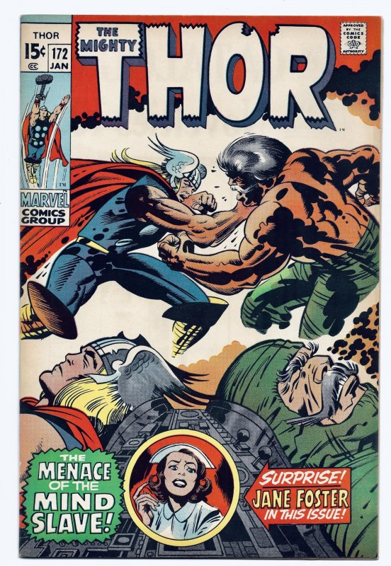 Thor #172 NM - Beautiful