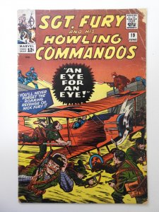 Sgt. Fury #19  (1965) GD/VG Condition! Moisture stain