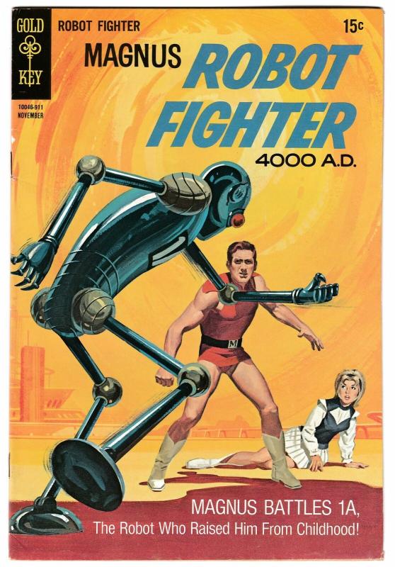 Magnus Robot Fighter #28 (Gold Key, 1969) FN/VF