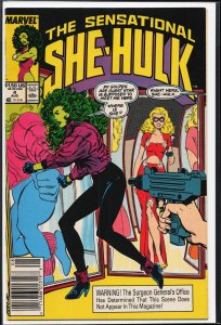 The Sensational She-Hulk #4 (1989) She-Hulk