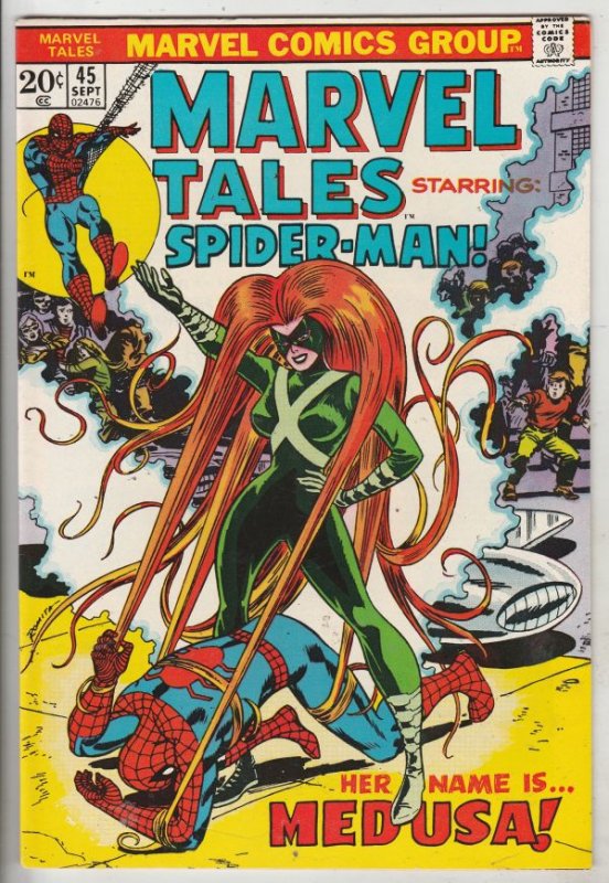 Marvel Tales #45 (Sep-73) VF+ High-Grade Spider-Man