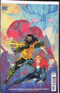 Justice League/Aquaman: Drowned Earth Variant Cover (2018) Aquaman