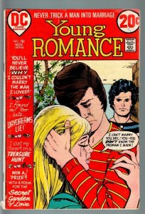 YOUNG ROMANCE #188 1972-DC COMICS-VG--DAYDREAMS LIE! VG- 