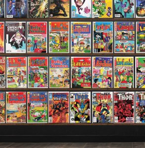 Huge Lot 150+ Comics with The Mighty Thor, Thor, Pep Comics & More!