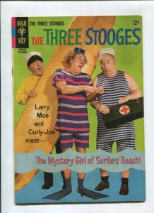 THREE STOOGES #30 (7.0) *THE FISHERMAN COLLECTION* GOLD KEY 1966