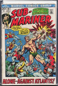 Sub-Mariner #56 (1972) Namor the Sub-Mariner