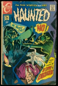 HAUNTED #3 1972-CHARLTON HORROR-EXECUTION COVER DITKO VG