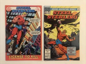 Steel Sterling #4 5 6 & 7 Lot Of 4