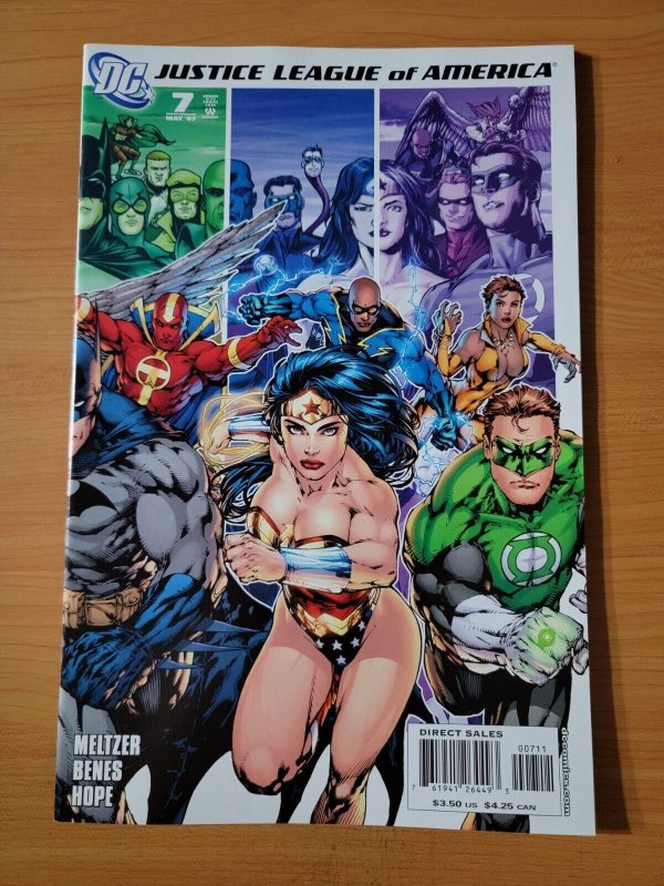 Justice League of America #7 Variant Cover B ~ NEAR MINT NM ~ 2007 DC Comics 