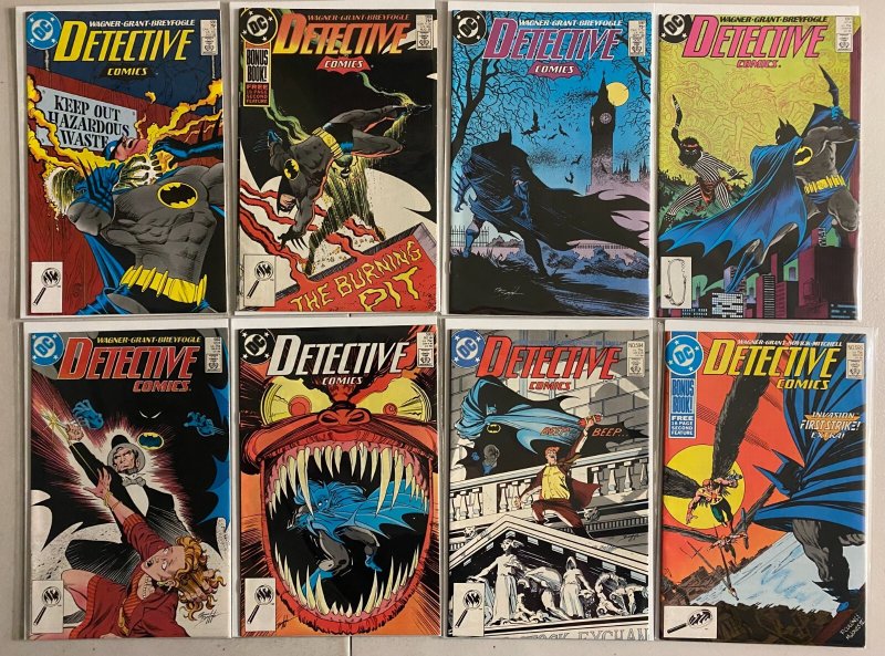 Detective Comics lot #511-600 DC 1st Series (avg 6.0 FN) 37 diff (1982 to 1989)