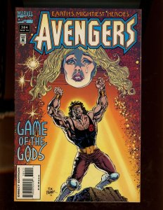 Avenger #384 - Thomas Palmer Sr. Cover Art. (9.2) 1995