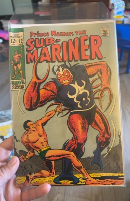 Sub-Mariner #12 (1969) Namor the Sub-Mariner 