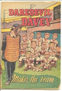 Daredevil Davey 1953-American Dental Assn-Makes The Team-not documented in pr... 