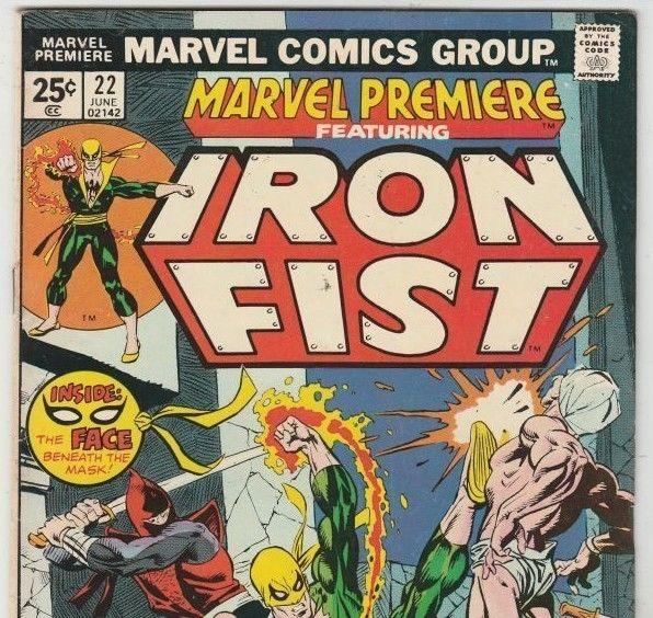 Marvel Premier #22 Iron Fist strict VF/NM 9.0 High-Grade   Appear - The Ninja