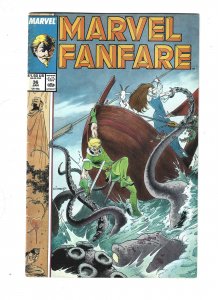 Marvel Fanfare #36 through 39 (1988)