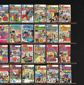 Huge Lot 150+ Comics with Archie, Life With Archie, Pep Comics & More!