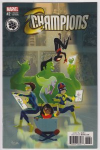 Champions #2 Campion Cover (2017) Champions