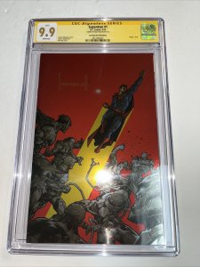 Superman (2023) # 1 (CGC SS 9.9 WP) Signed Kael Ngu • Foil Fan Expo Red Edition