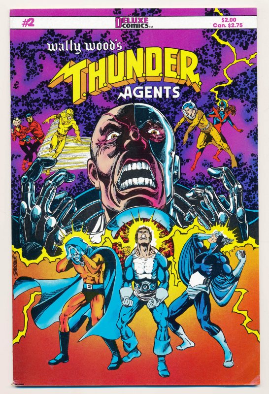 Wally Wood's THUNDER Agents (1984) #1-5 VF/NM Complete series