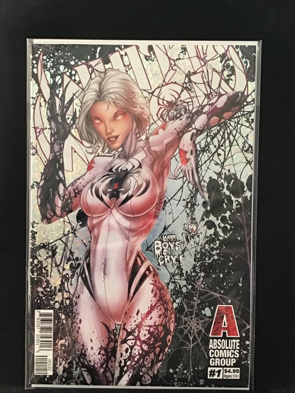 White Widow #1 signed by Jamie Tyndall with coa