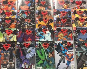 Superman / Batman #1 Batman Variant Cover 1-26 LOT of 30 NM-/NM (Oct 2003)