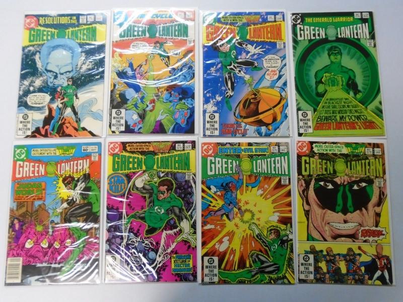 Green Lantern Lot From:#151-200, 46 Different avg 7.0 Range 6.0-8.0 (1982-1986)