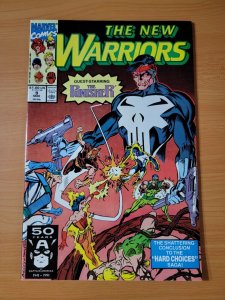 The New Warriors #9 Direct Market Edition ~ NEAR MINT NM ~ 1991 Marvel Comics