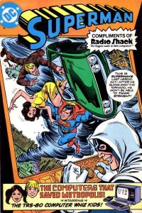 Superman: Radio Shack Giveaway  The Computers That Saved Metropolis #1, Fine+...