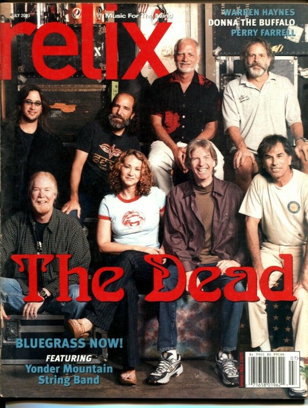 Relix 7/2003-Grateful Dead Special Issue-rock 'n' roll history-VG