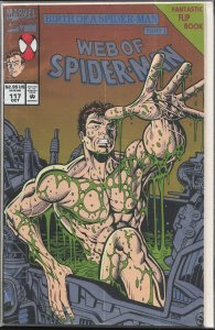 Web of Spider-Man #117 Metallic Cover (1994) Spider-Man