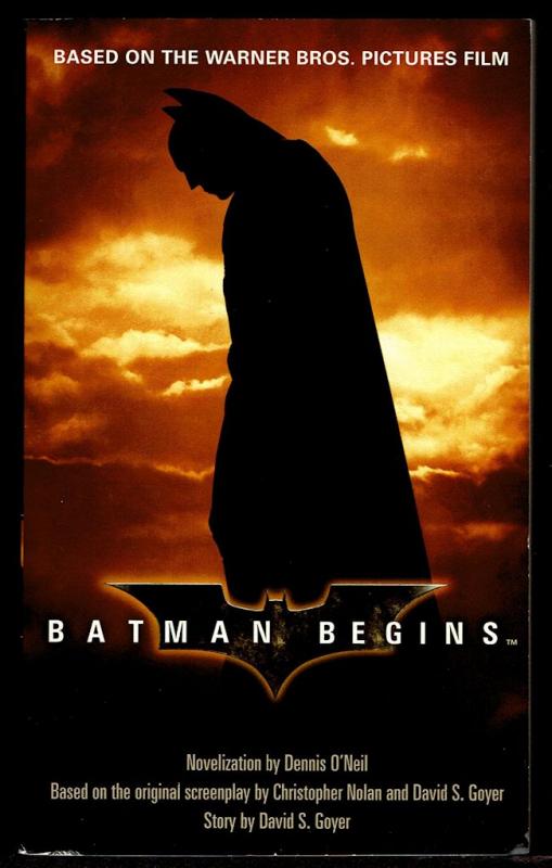 Batman Begins Movie Novelization by Denny O'Neil 1st Edition Paperback N...