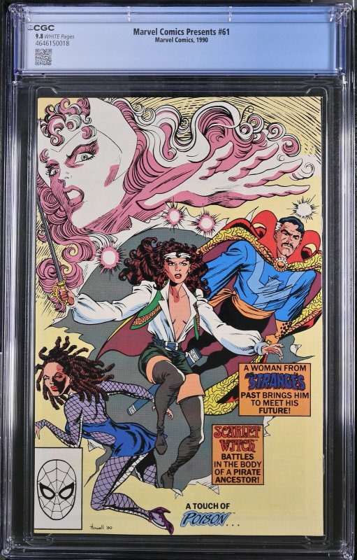 Marvel Comics Presents #61 (1990) Graded CGC 9.8