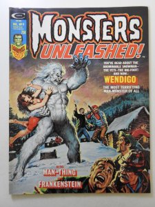 Monsters Unleashed! #9 (1974) W/ The Wendigo! Beautiful VF+ Condition!