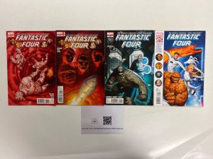 4 Fantastic Four Marvel Comic Books # 604 605 605.1 606 Avengers Hulk 109 JS44